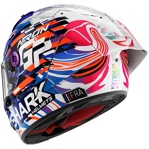 Shark Aeron-GP Full Carbon Helmet DVB - Zarco GP Replica