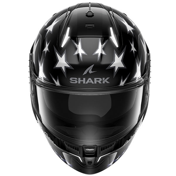 Shark Skwal I3 Full Face Helmet US Flag KAA - Black / Anthracite