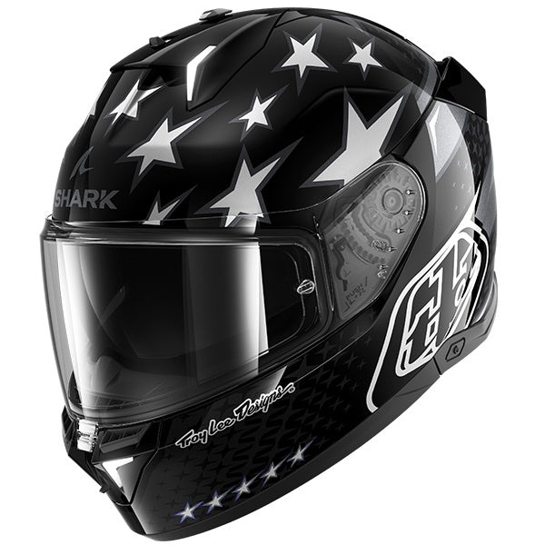 Shark Skwal I3 Full Face Helmet US Flag KAA - Black / Anthracite