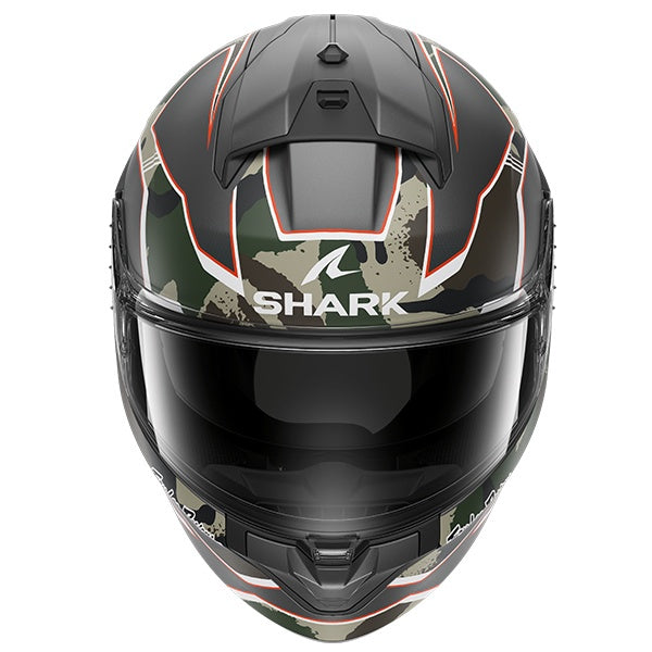 Shark Ridill 2 Full Face Helmet - MATRIX CAMO AGN - Matt Green