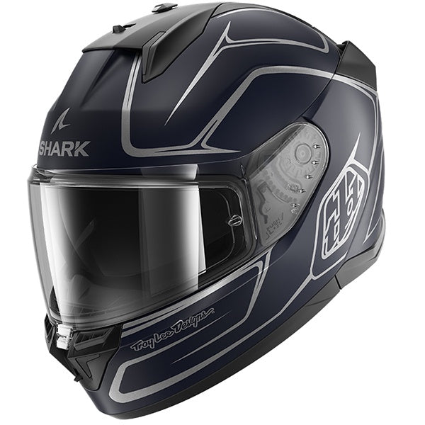 Shark D-Skwal 3 Full Face Helmet Drone BSB - Blue / Silver