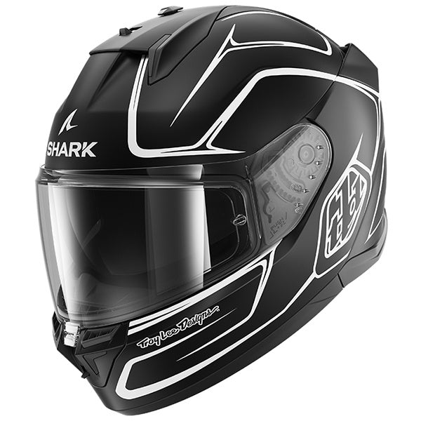 Shark D-Skwal 3 Full Face Helmet Drone KWK - Black / White