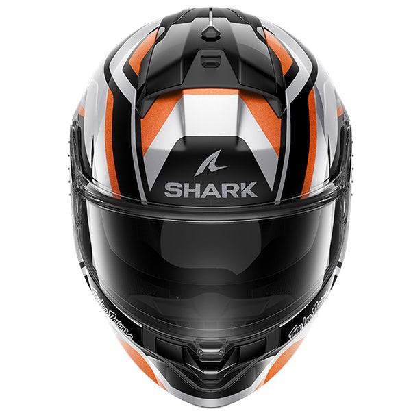 Shark Ridill 2 Full Face Helmet - APEX SKO - Silver / Black / Orange