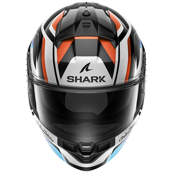 Shark Ridill 2 Full Face Helmet - APEX KWB - Black / White / Blue