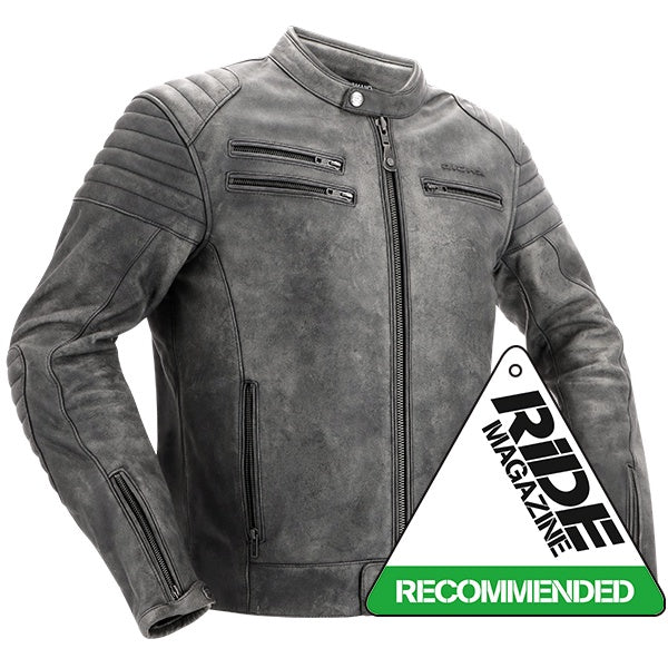 Richa Charleston Leather Jacket - Titanium