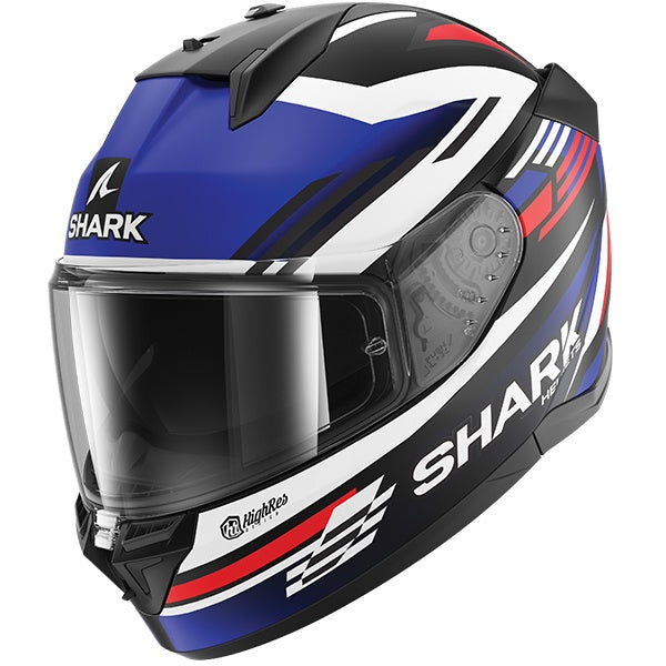 Shark D-Skwal 3 FirstLap Full Face Helmet KBR - Blue / Red