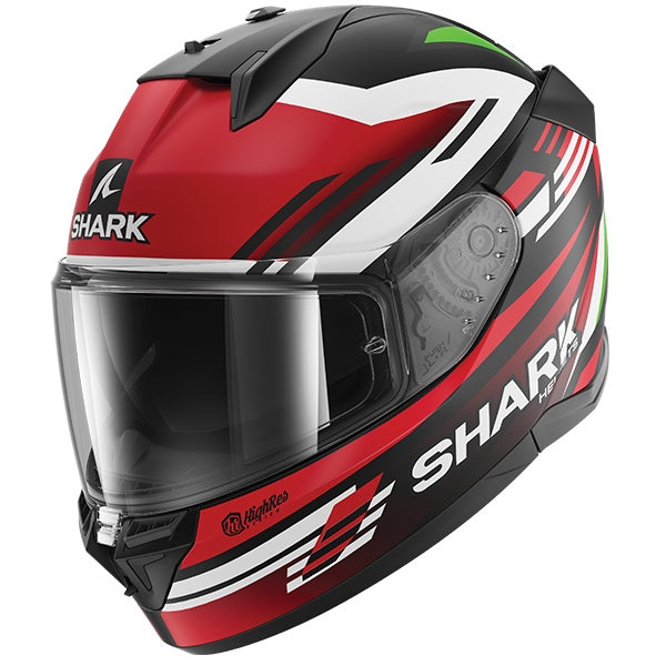 Shark D-Skwal 3 FirstLap Full Face Helmet KRG - Black / Red / Green