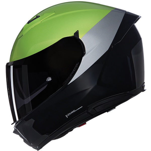 Nolan N60-6 Vern Speciale Full Face Helmet 341 - Black / Silver / Green