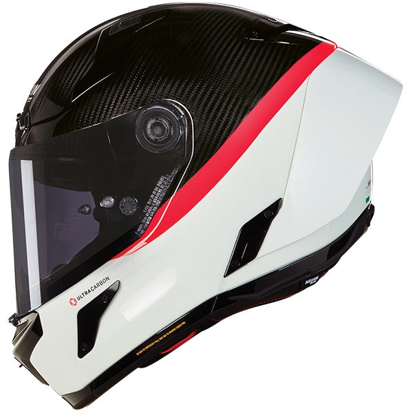 Nolan X-804 RS Carbon Full Face Helmet Doc 346 - Black / Red / White