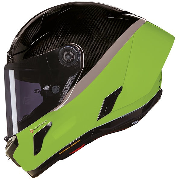 Nolan X-804 RS Carbon Full Face Helmet Doc 347 - Black / Green