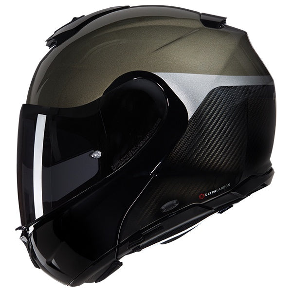 Nolan X-1005 Ultra Carbon Flip Front Helmet Vern Speciale 342 - Black / Anthracite