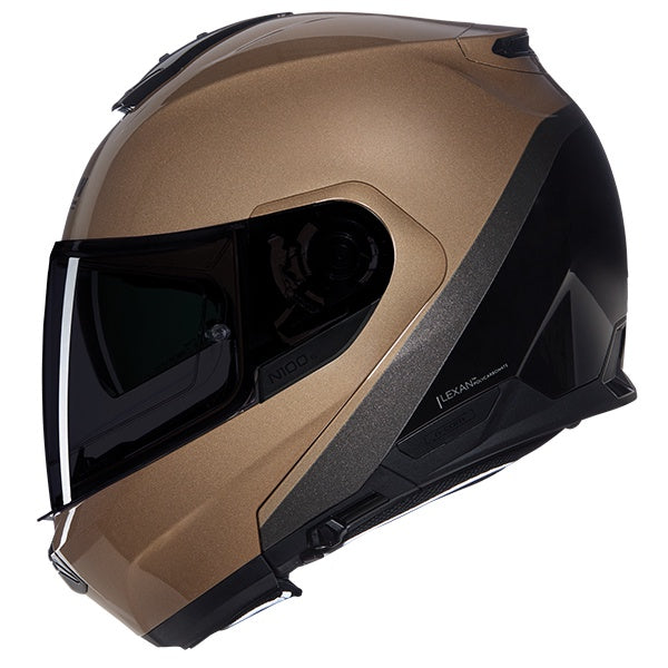 Nolan N100-6 Classico Flip Front Helmet Vern Speciale 342 - Sand / Black