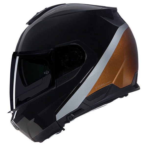 Nolan N100-6 Classico Flip Front Helmet Vern Speciale 343 - Black / Gold