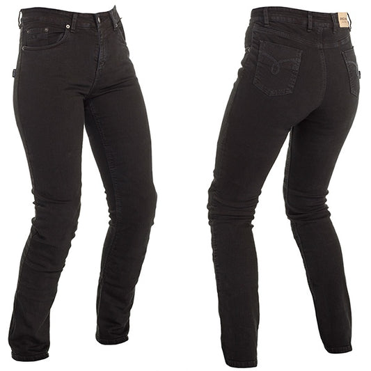 Richa Nora Ladies Slim Fit Jeans Regular - Black