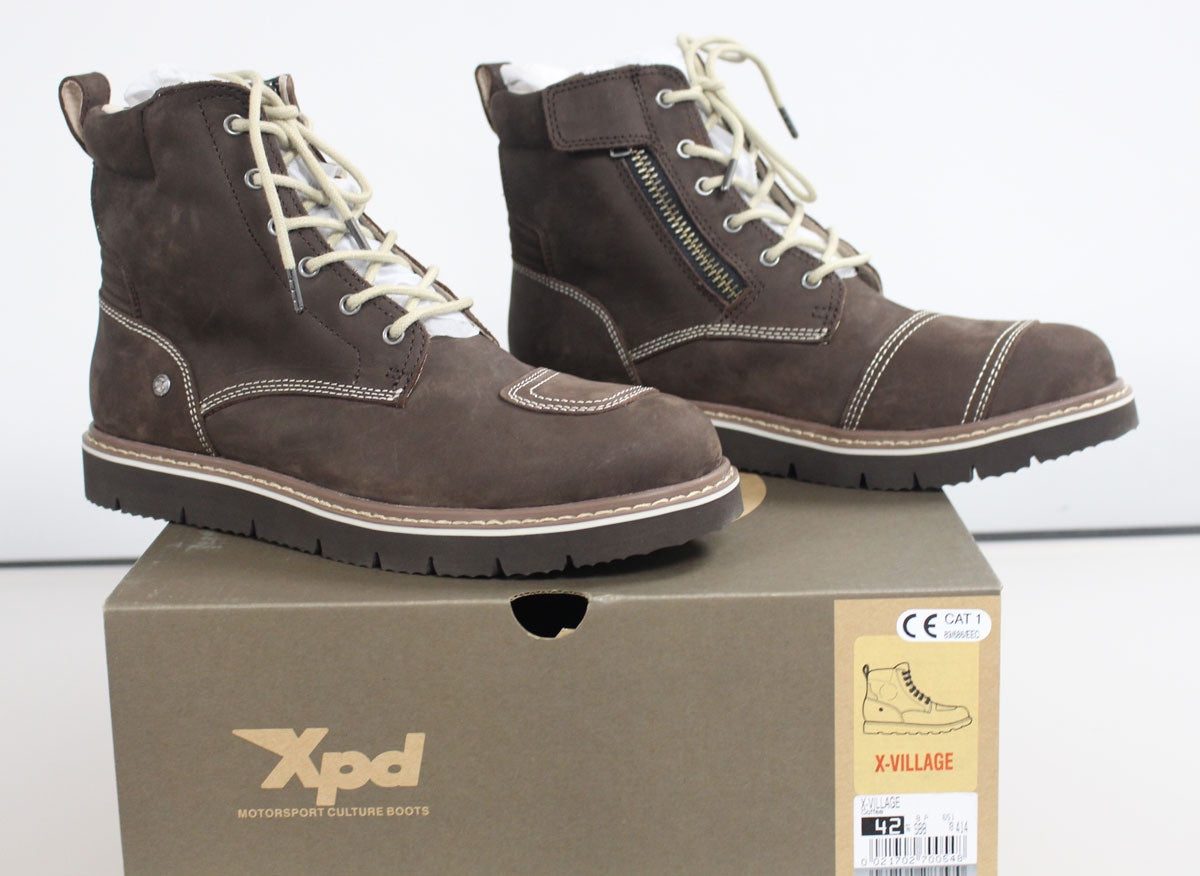 Spidi Xvillage Boots - Coffee