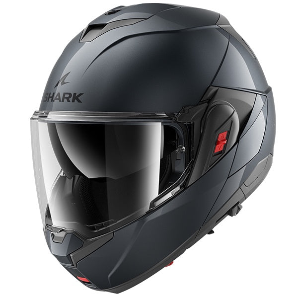 Shark OXO Blank Flip Front Helmet A05 - Anthracite