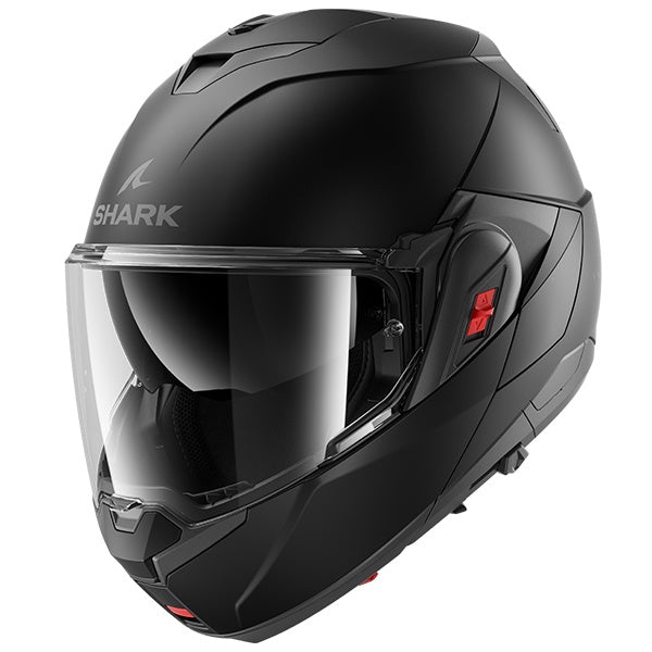 Shark OXO Blank Flip Front Helmet KMA - Mat Black