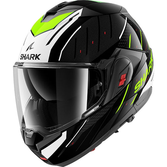 Shark OXO Flip Front Helmet Rydger KWY - Black / Yellow