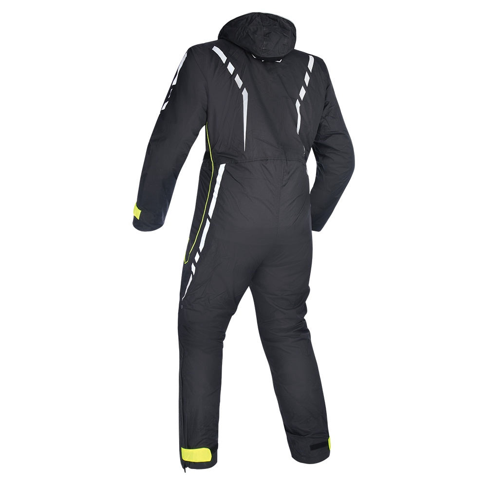 Oxford Stormseal Waterproof Oversuit - Black / Fluo