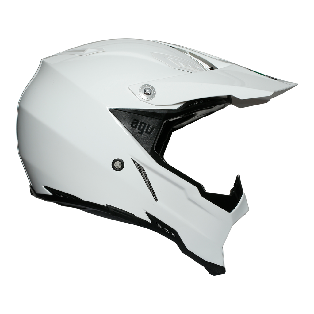 AGV AX8 Evo Adventure Helmet - Solid White