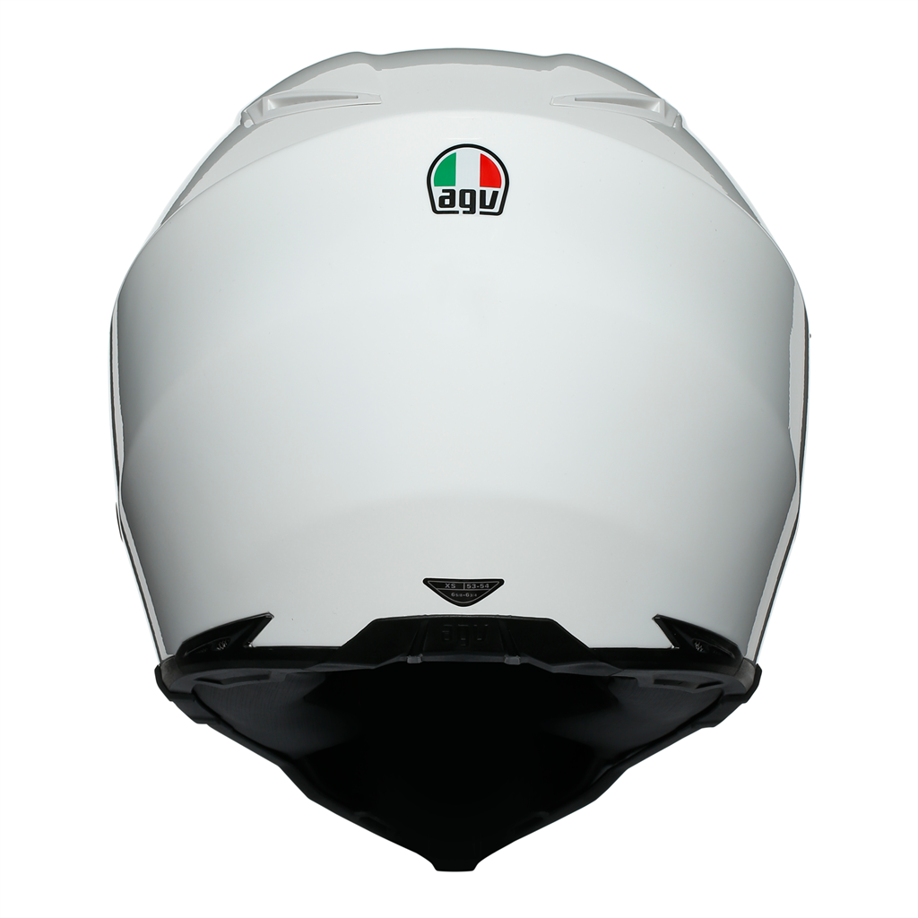 AGV AX8 Evo Adventure Helmet - Solid White