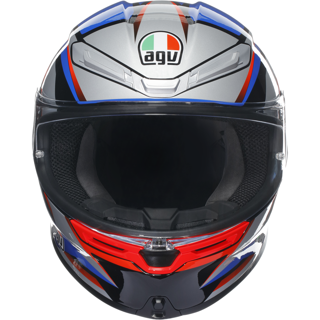 AGV K6-S Full Face Helmet - Slashcut Black / Blue / Red