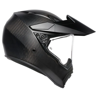 AGV AX9 ECE 22.06 Solid - Matt Carbon