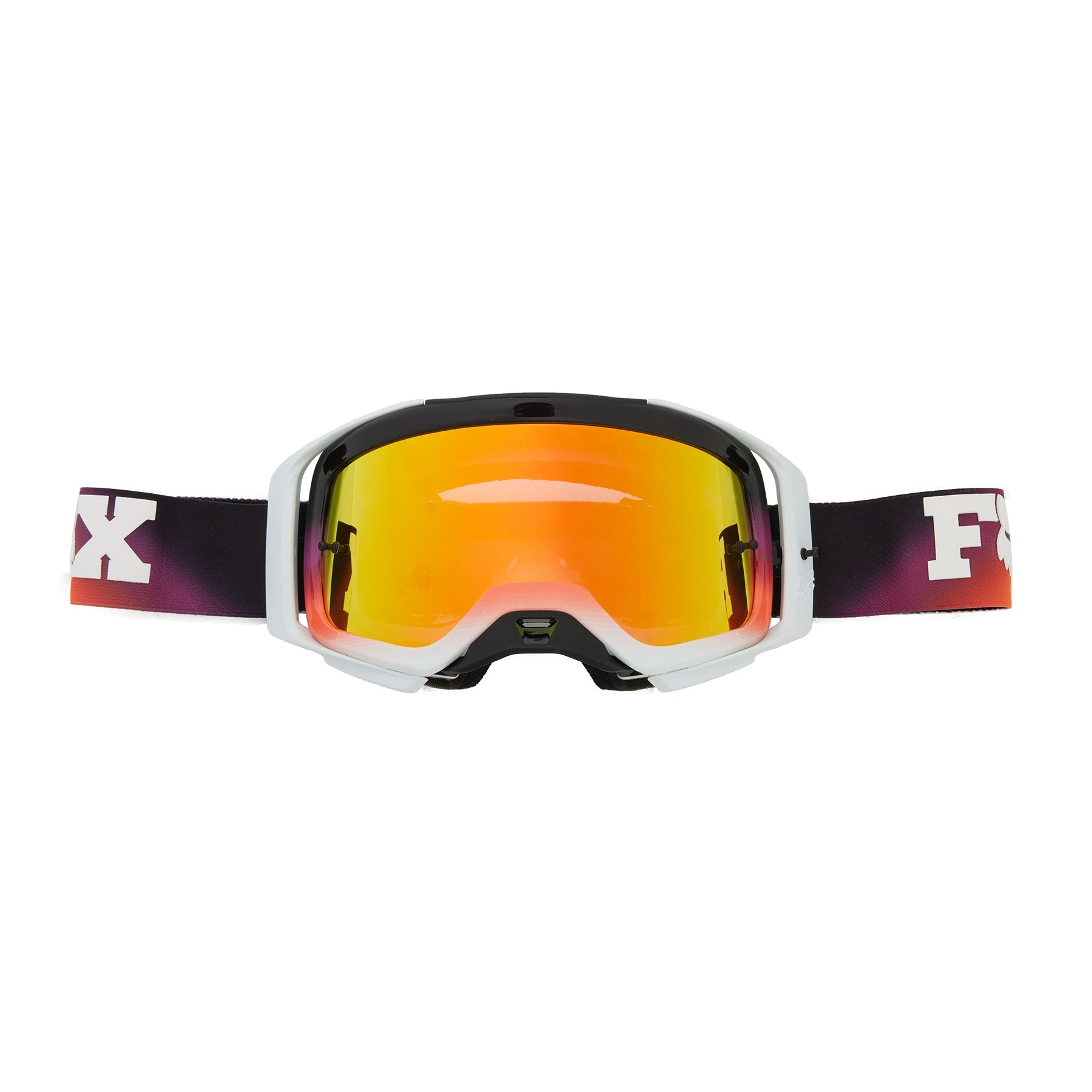 Fox Airspace Streak Goggles - Spark Lens - White