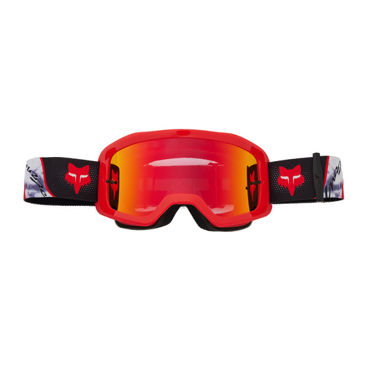 Fox Main Atlas Goggle - Spark Lens - Grey / Red