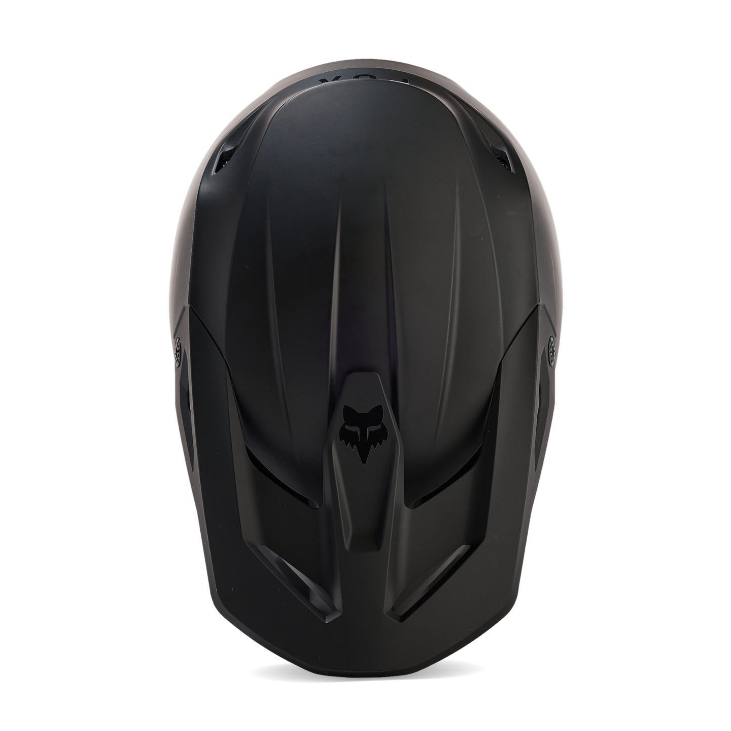 Fox V1 MX24 Motocross Off-Road Helmet - Solid Matte Black