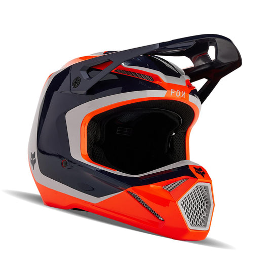 Fox V1 Nitro MX24 Motocross Off-Road Helmet - Flo Orange