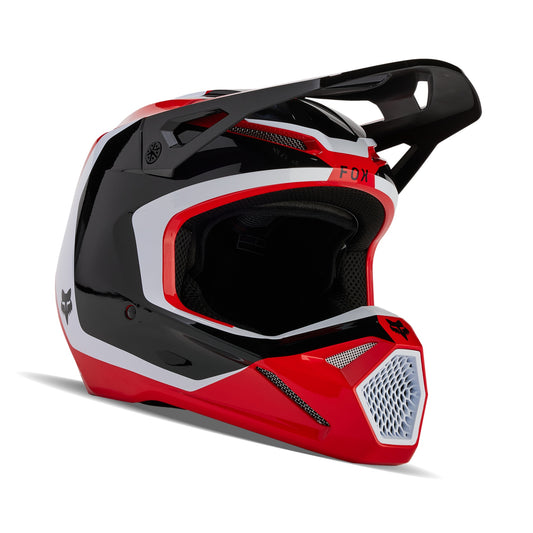 Fox V1 Nitro MX24 Motocross Off-Road Helmet - Flo Red