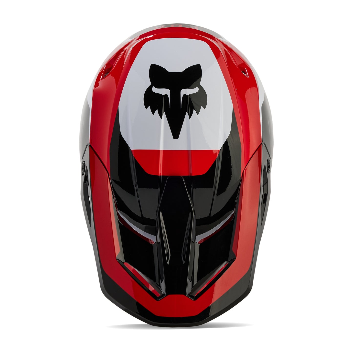 Fox V1 Nitro MX24 Motocross Off-Road Helmet - Flo Red