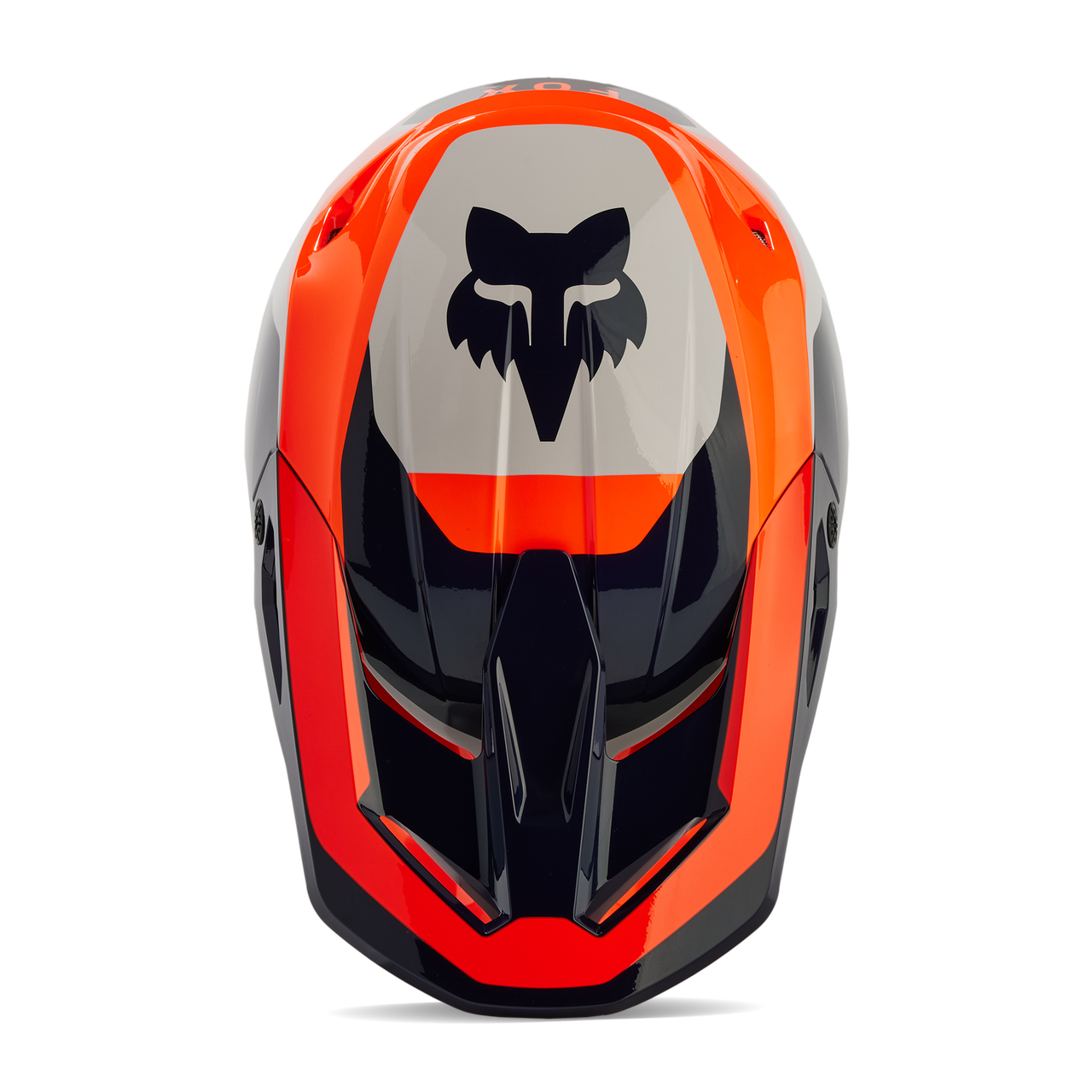 Fox V1 Nitro MX24 Motocross Off-Road Helmet - Flo Orange