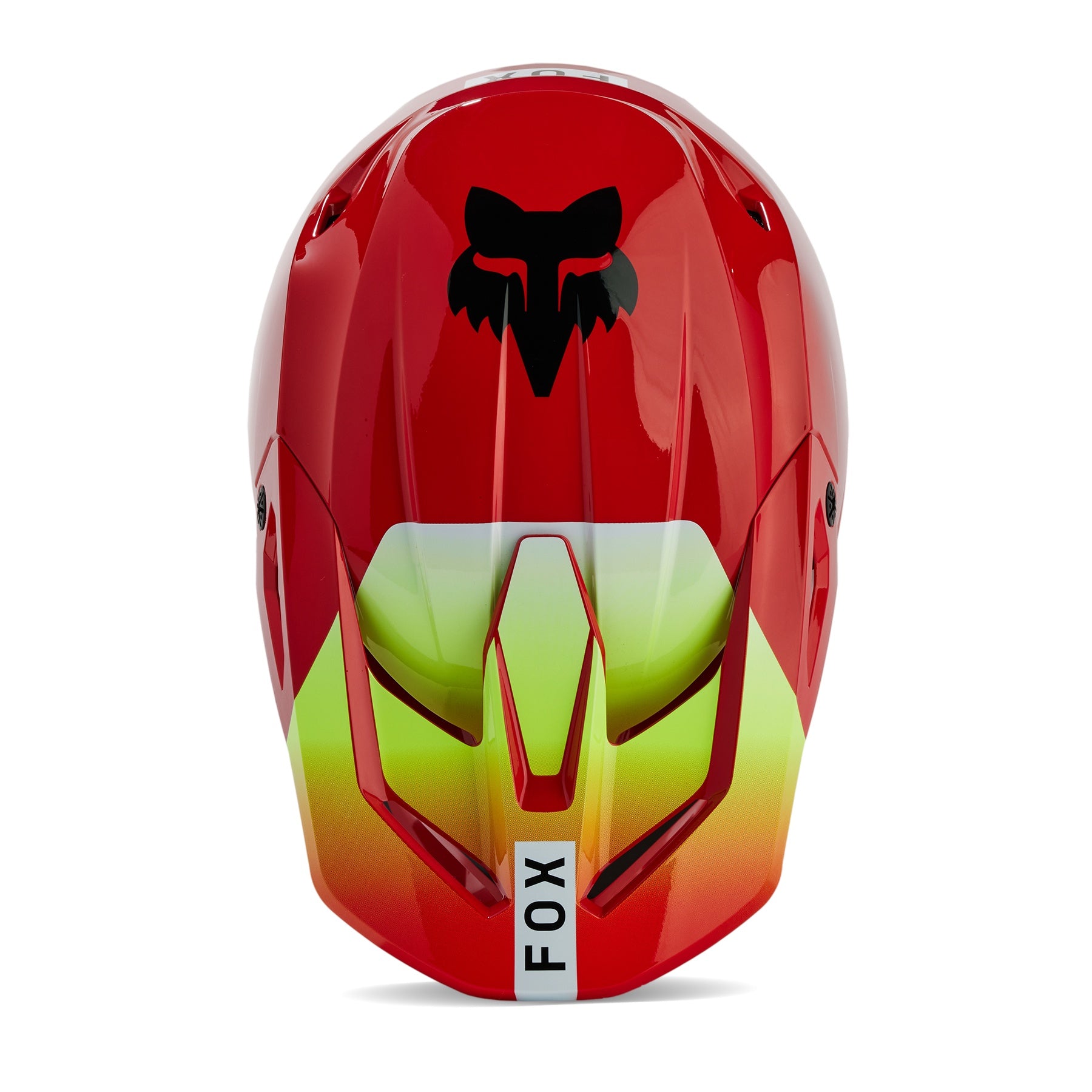 Fox V1 Ballast MX24 Motocross Off-Road Helmet - Flo Red