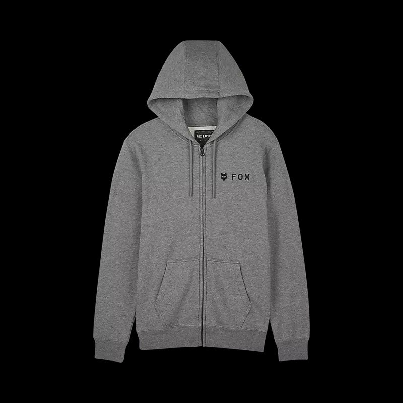 Fox Absolute Zip Hoodie - Heather Grey