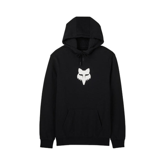 Fox Head Fleece Pullover - Black