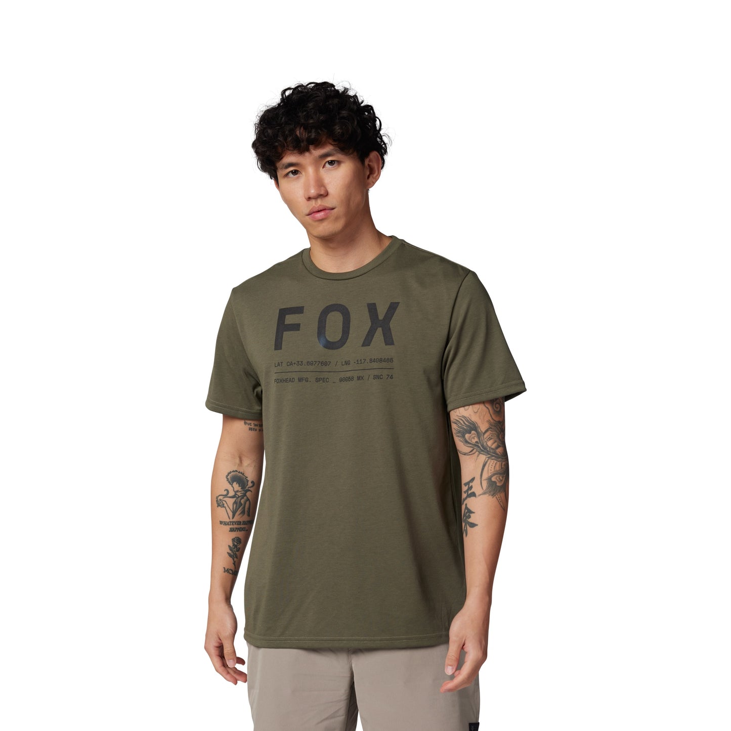 Fox Non Stop Short Sleeve Tech Tee - Olive