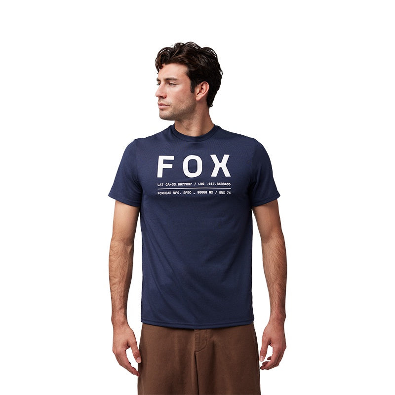 Fox Non Stop Short Sleeve Tech Tee - Midnight Blue