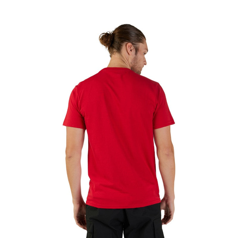 Fox Head Short Sleeve Premium Tee - Flame Red