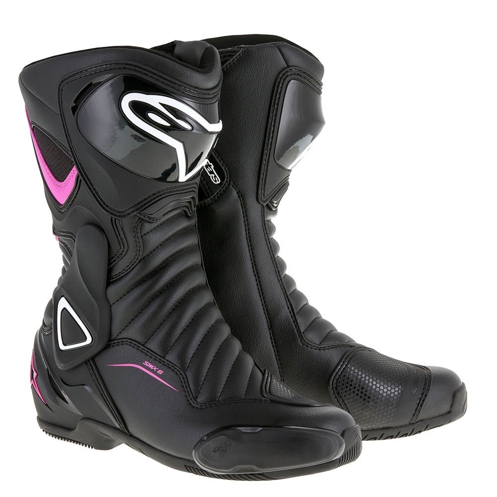 Alpinestars Stella Ladies SMX 6 v2 Boots - Black / Fuchsia / White