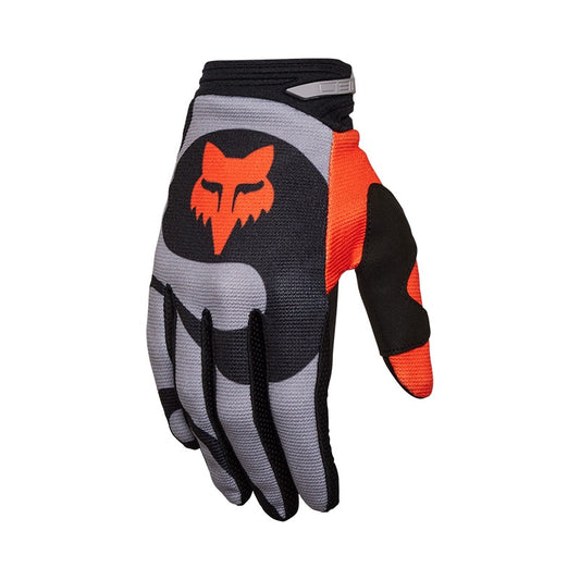 Fox 180 Emotion Motocross Gloves - Steel Grey