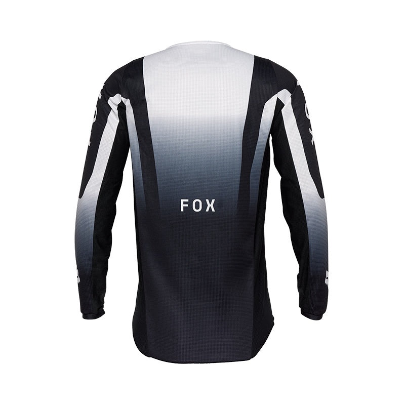 Fox 180 Lean Motocross Jersey - Black / White