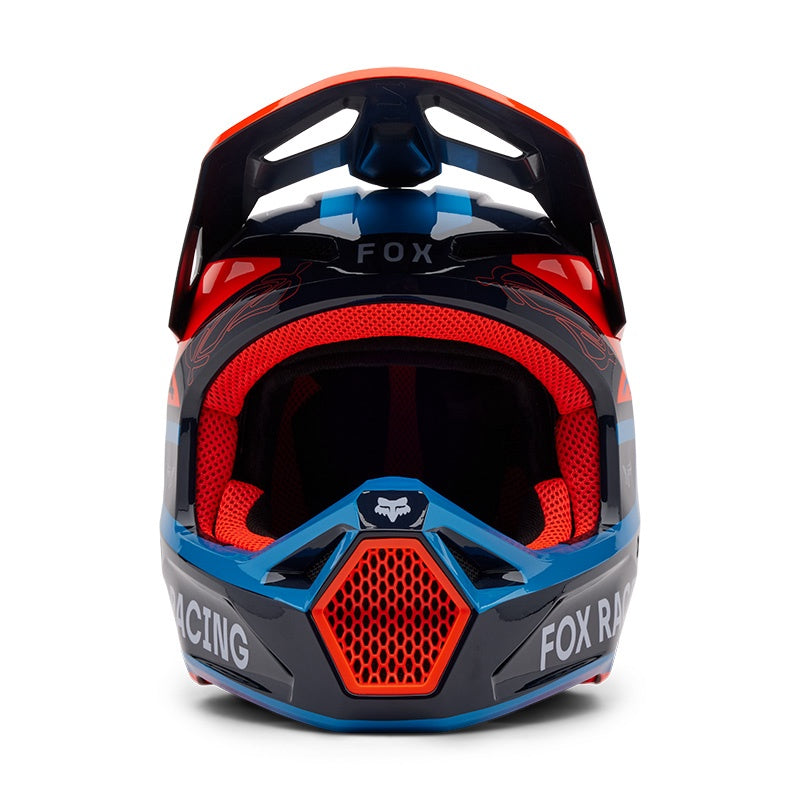 Fox YOUTH V1 Race Motocross Off-Road Helmet - Midnight Blue