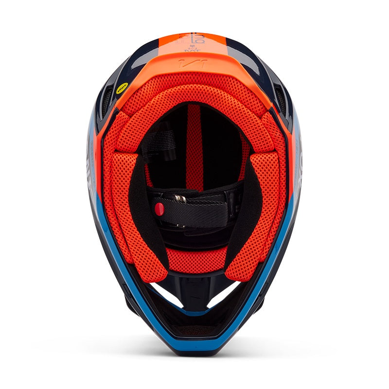 Fox YOUTH V1 Race Motocross Off-Road Helmet - Midnight Blue