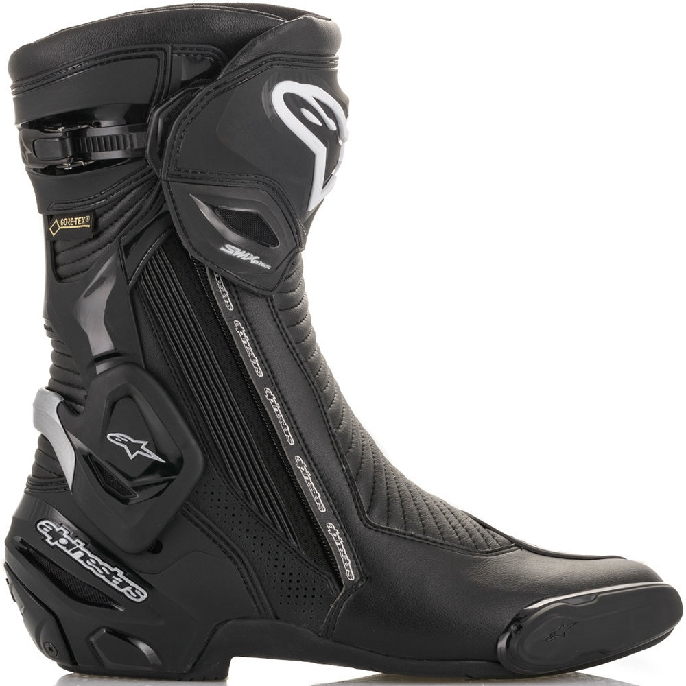 Alpinestars SMX Plus V2 Goretex Boots - Black / Silver