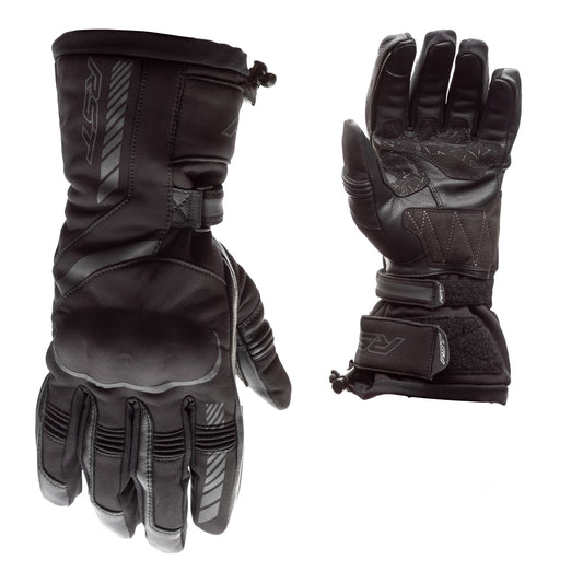 RST Atlas CE Mens Waterproof Gloves - Black .