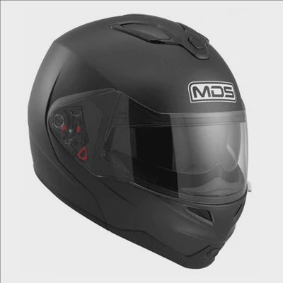 MDS By AGV MD200 Flip Front Modular Helmet - Matt Black