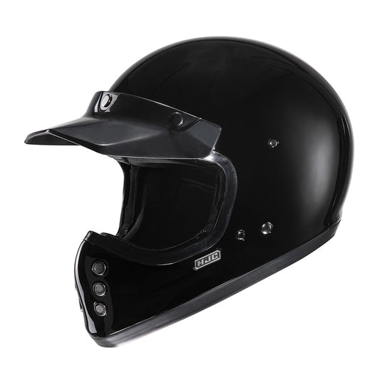 HJC V60 Full Face Helmet - Gloss Black