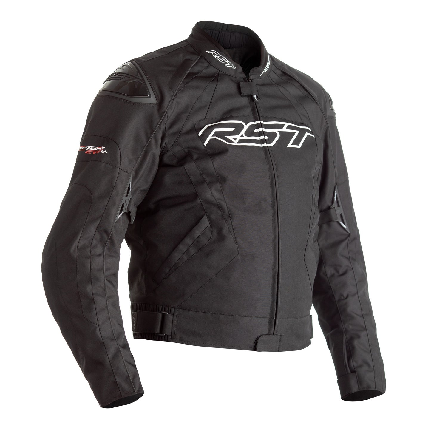 RST Tractech Evo 4 CE Mens Textile Jacket - Black / Black .